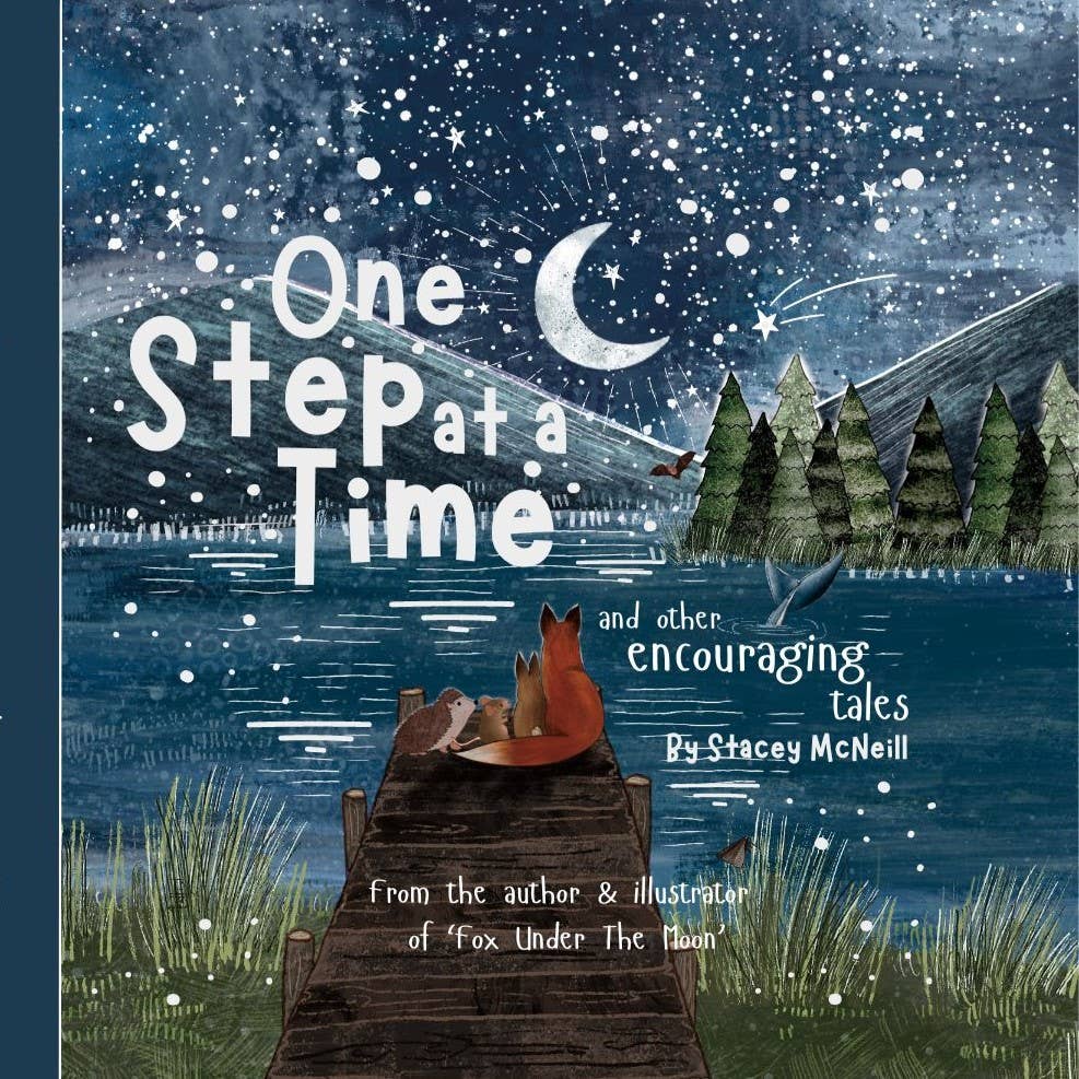 'One Step At A Time' Self Care Book for All Ages by Fox Under the Moon