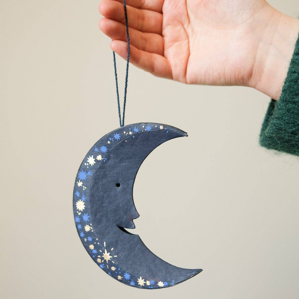 Midnight Man on the Moon Board Decoration