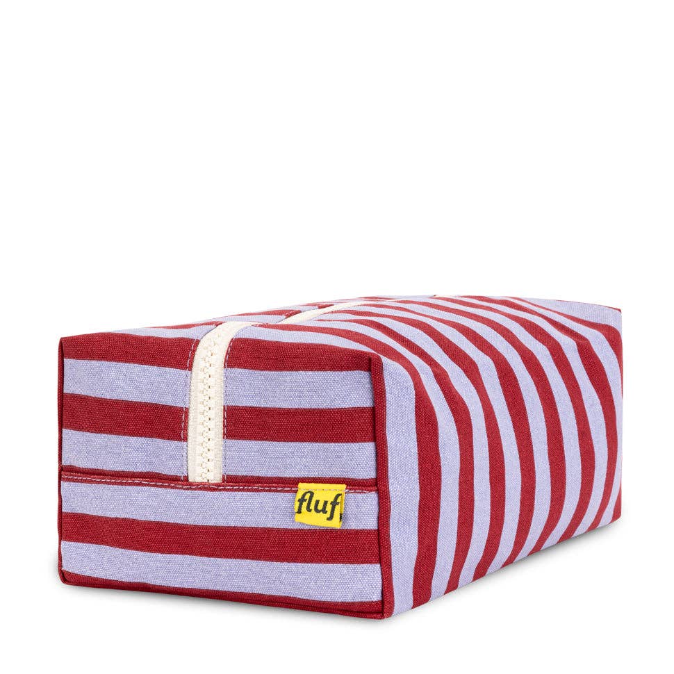 Fluf Traveller Bag - Awning Stripe Chili Pepper