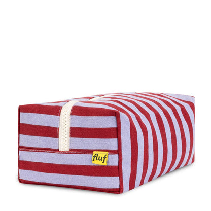 Fluf Traveller Bag - Awning Stripe Chili Pepper