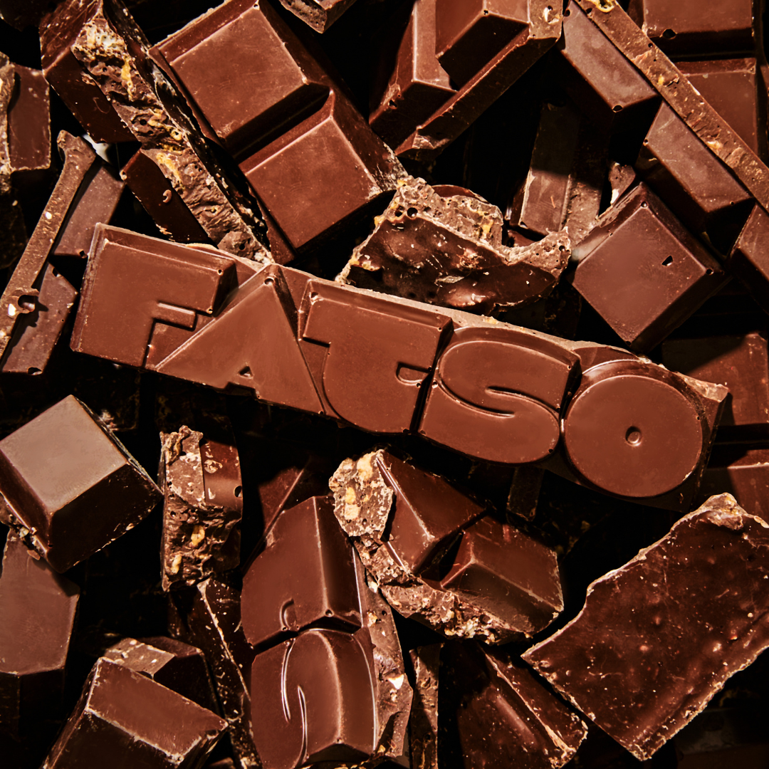 Fatso Home Run Dark Chocolate Bar