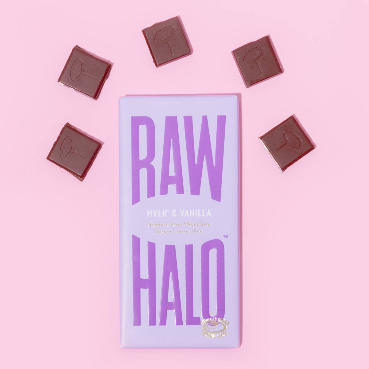 Mylk & Vanilla Organic Vegan Chocolate Bar 70g