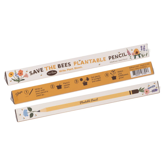 'Save The Bees' Plantable Pencil