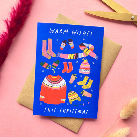 Warm Wishes Christmas Card