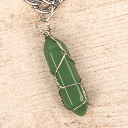 Healing Crystal Keychain