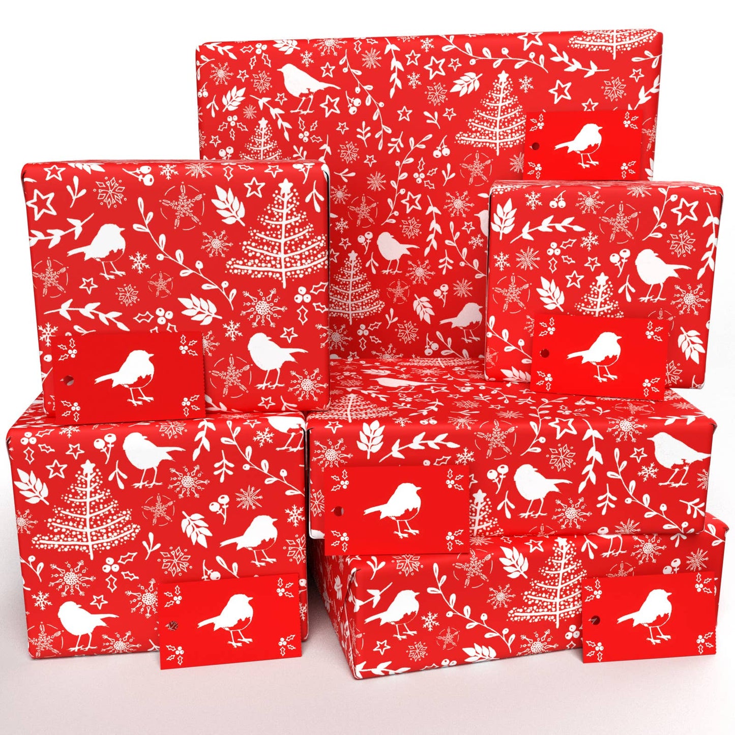 Christmas Robin Wrapping Paper
