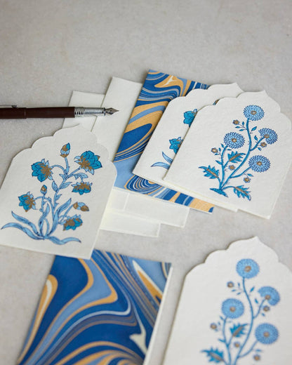 Sapphire Notecard Boxset of 6