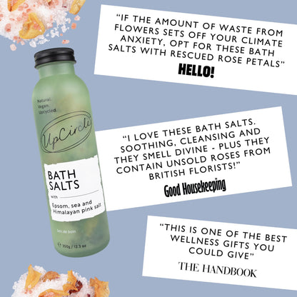 Bath Salts with Epsom, Sea & Himalayan Pink Salt