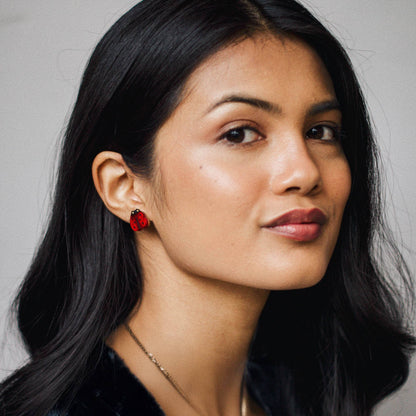 Ladybird Stud Earrings