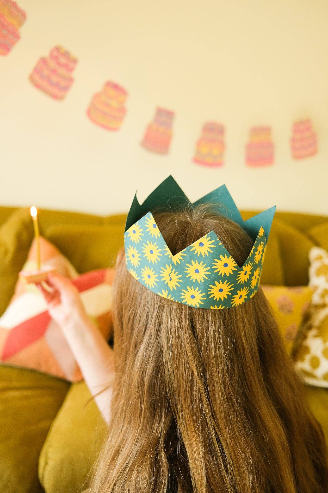 Paper Celebration Crowns (Set Of 6)