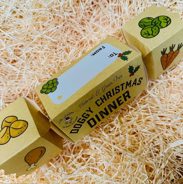 Doggy Christmas Roast Dinner Cracker