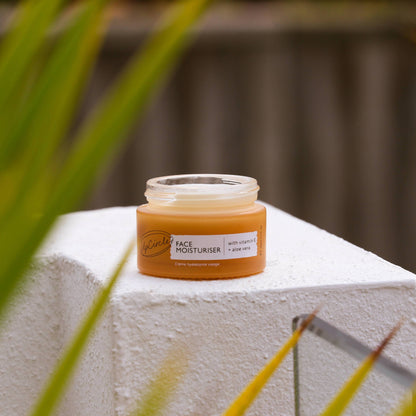 UpCircle Face Moisturiser with Vitamin E + Aloe Vera - Travel Size 30ml