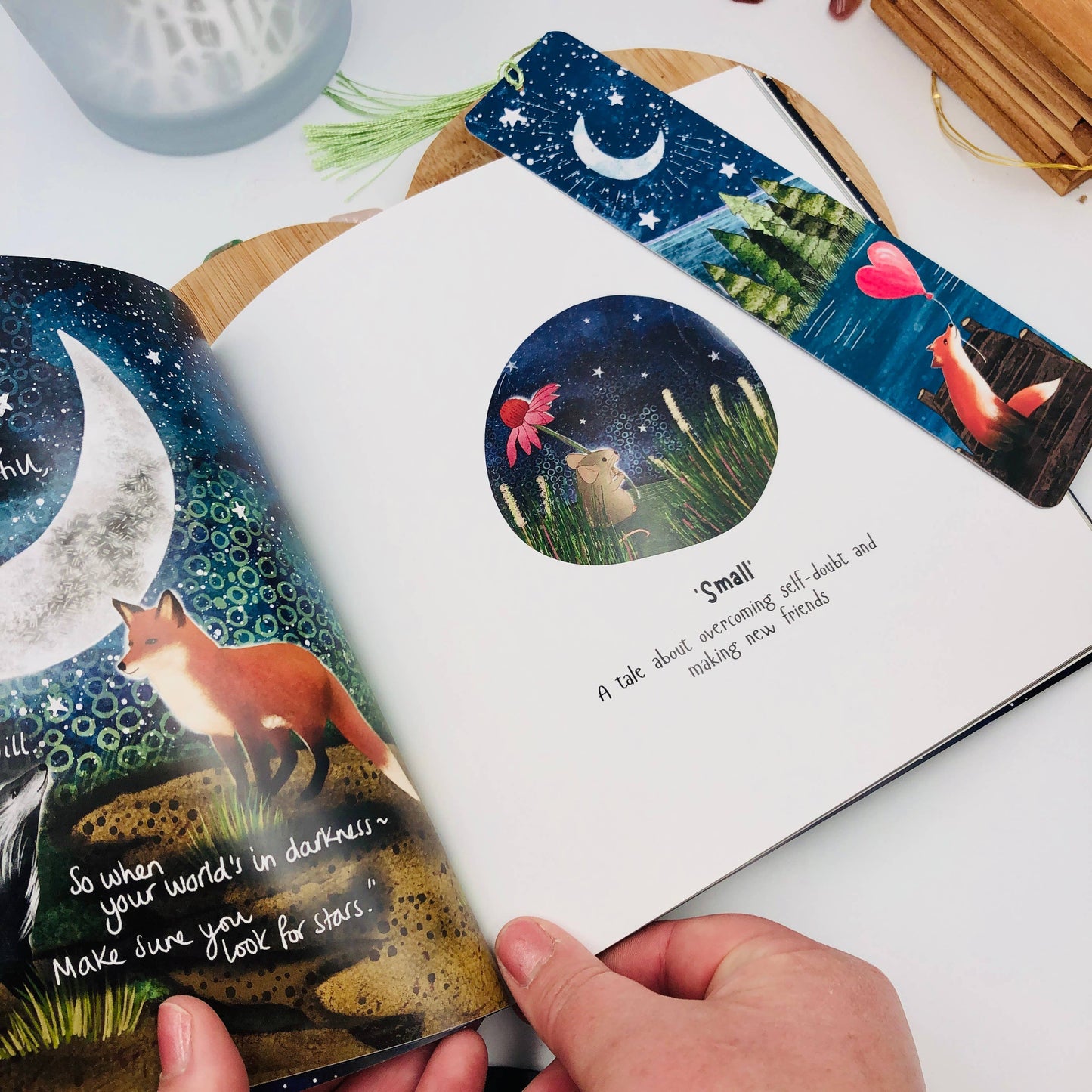'One Step At A Time' Self Care Book for All Ages by Fox Under the Moon