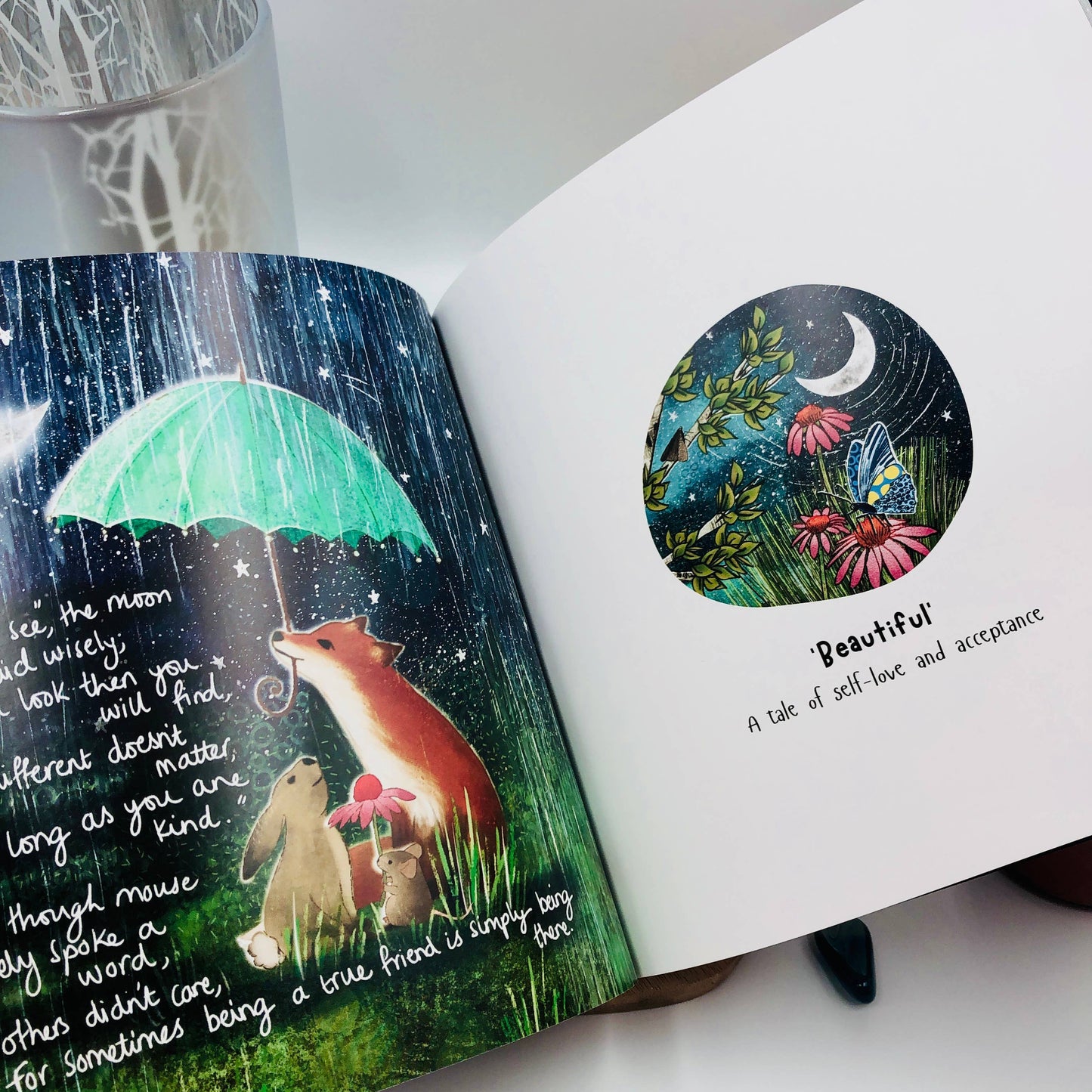 'One Step At A Time' Self Care Book for All Ages by Fox Under the Moon