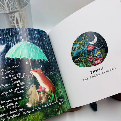 'One Step At A Time' Self Care Book for All Ages by Fox Under the Moon