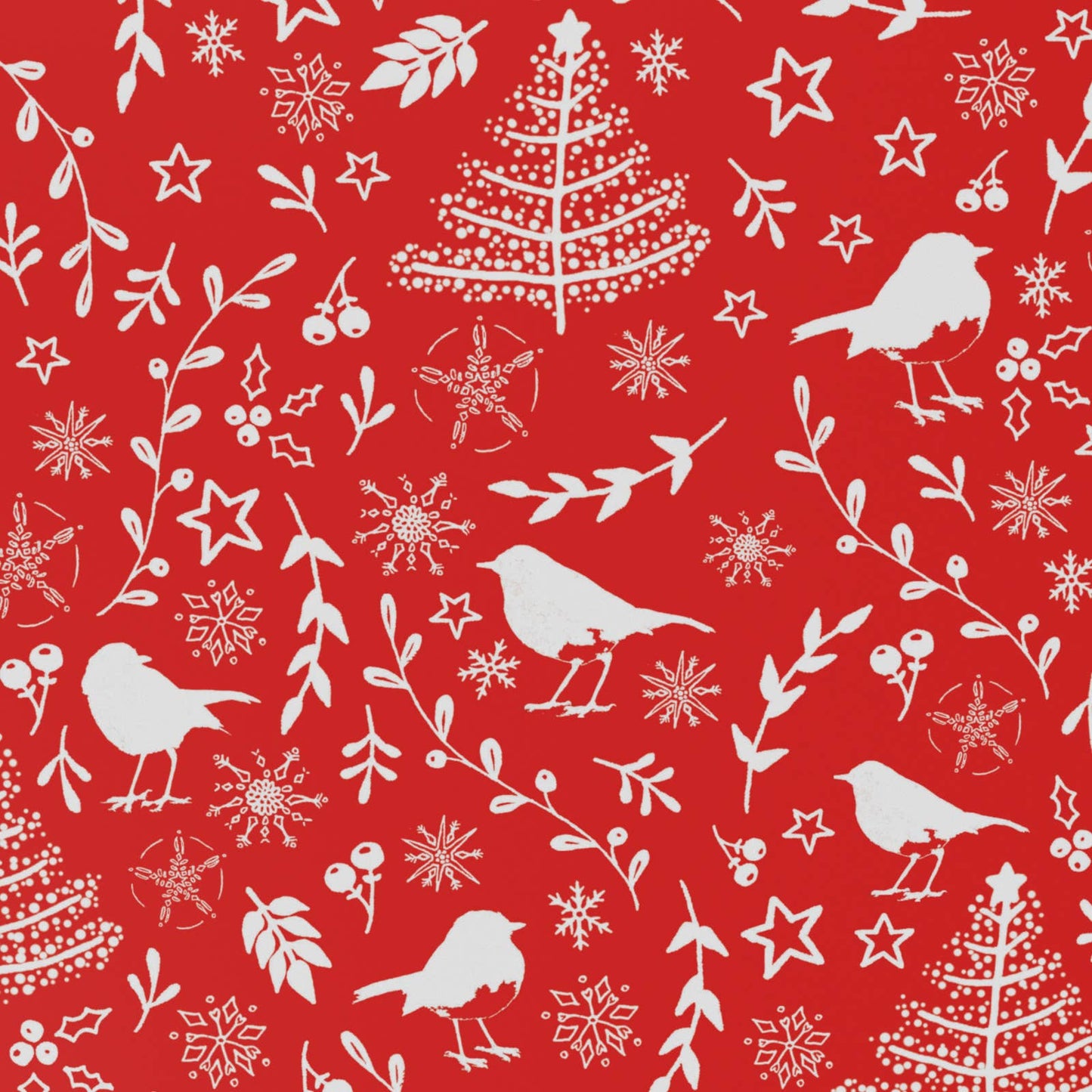 Christmas Robin Wrapping Paper