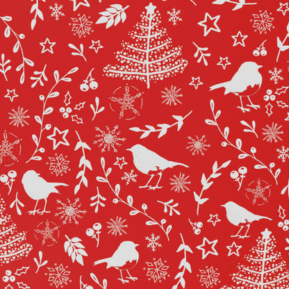 Christmas Robin Wrapping Paper