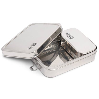 Two-in-One Stainless Steel Lunchbox Set