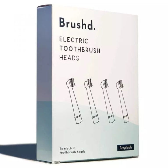 Oral B Compatible Recyclable Electric Toothbrush Heads - 4 Pack