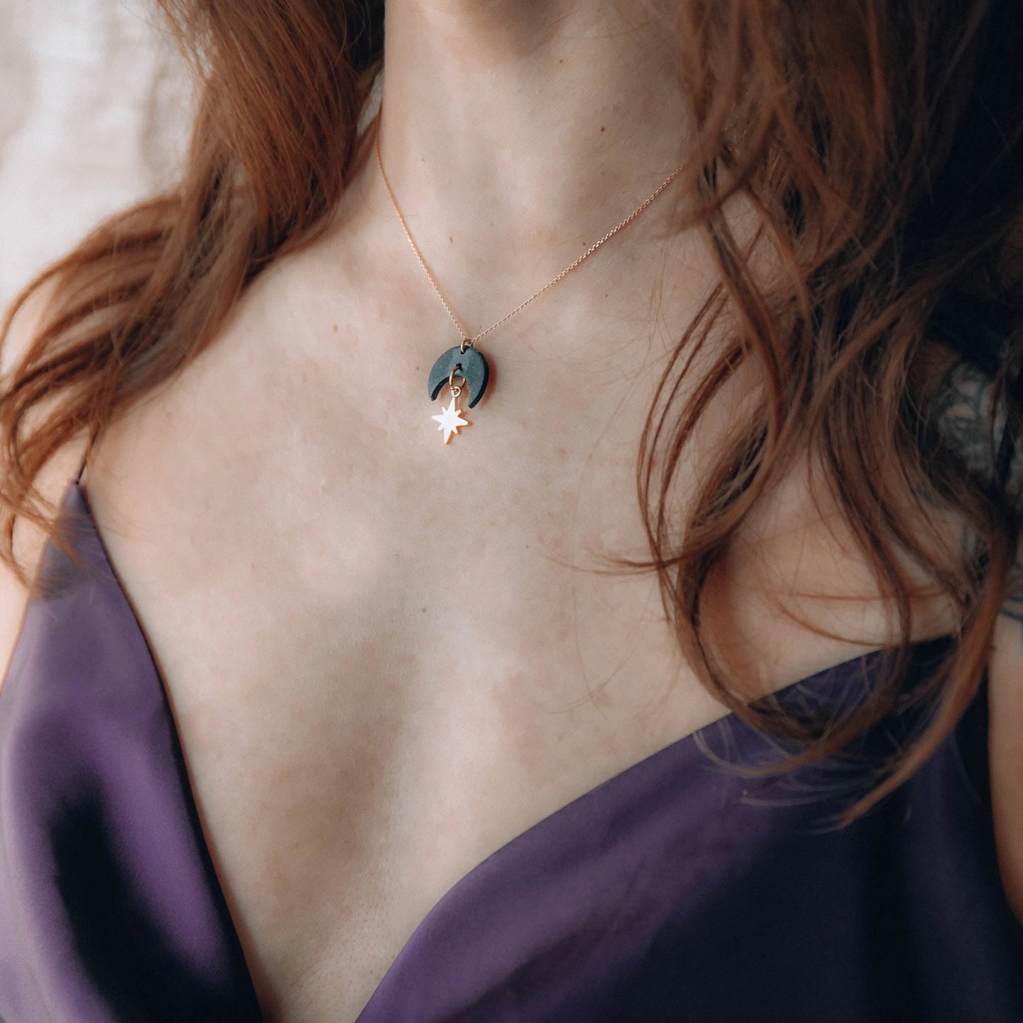 Celestial Star Gold Necklace