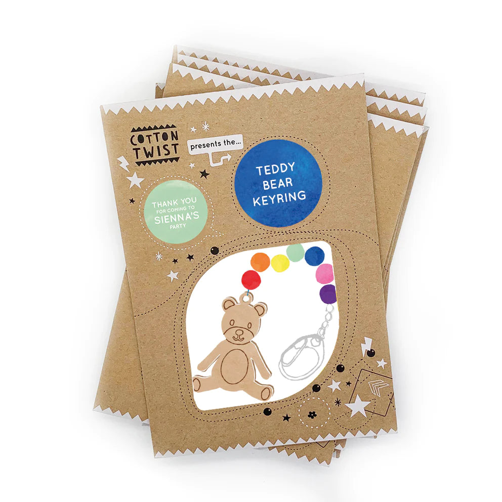 Make Your Own Teddy Bear Keyring