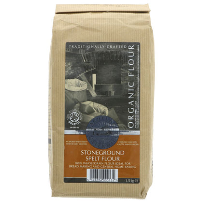 Organic Stoneground Spelt Flour - 1.5Kg
