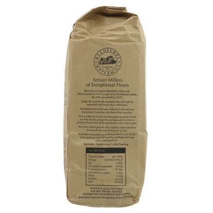 Organic Stoneground Strong White Flour - 1.5Kg