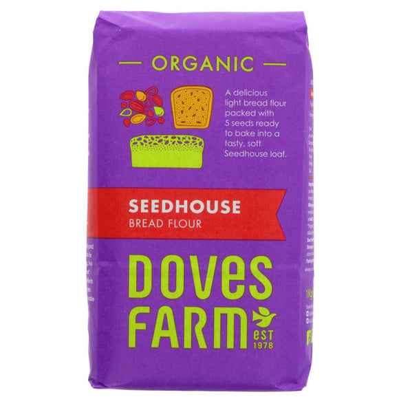 Doves Farm Organic Seedhouse Bread Flour 1Kg