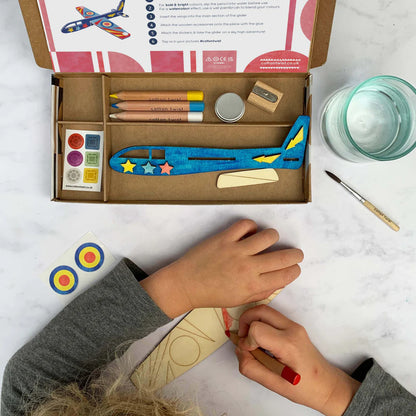 Wooden Glider Craft Kit