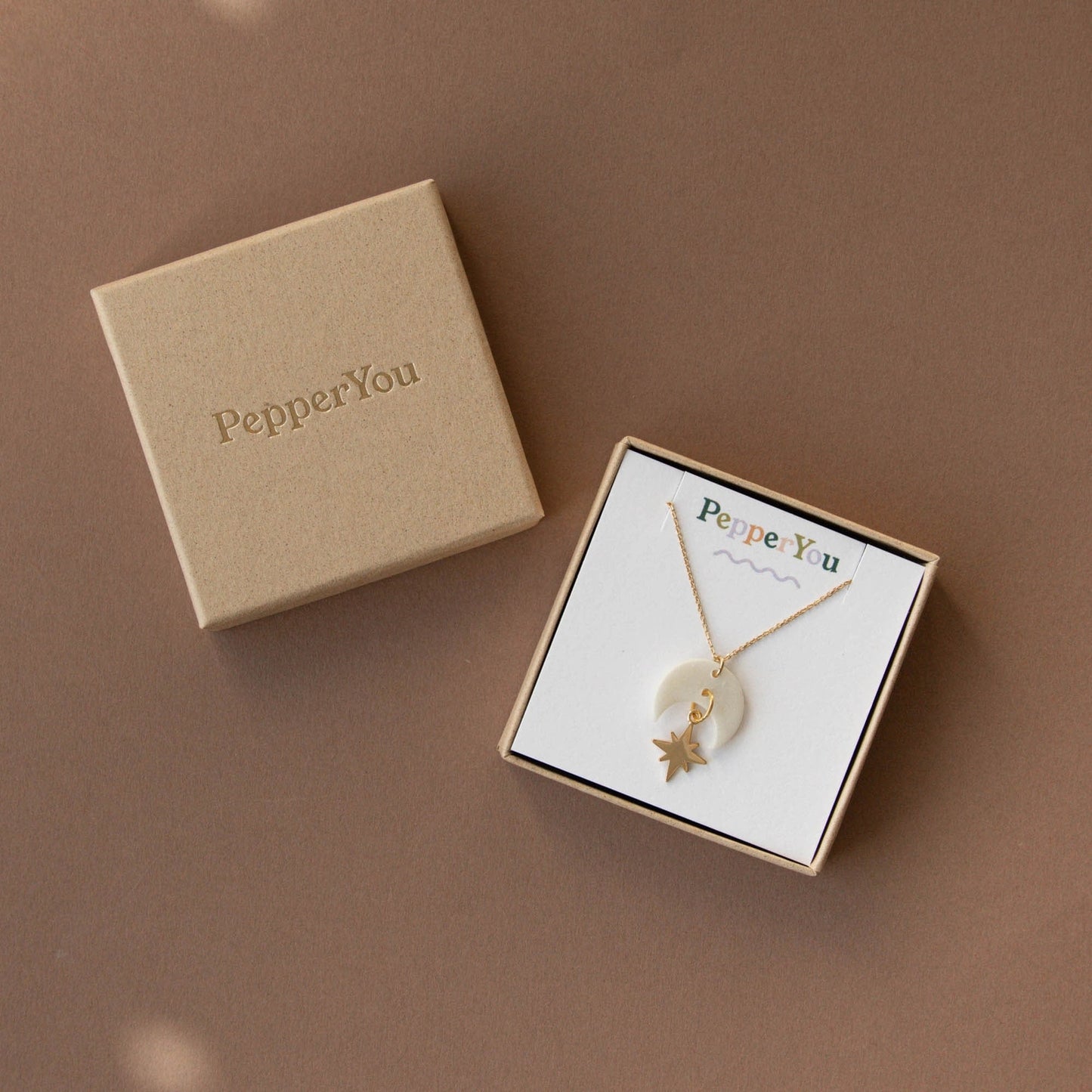 Celestial Star Gold Necklace
