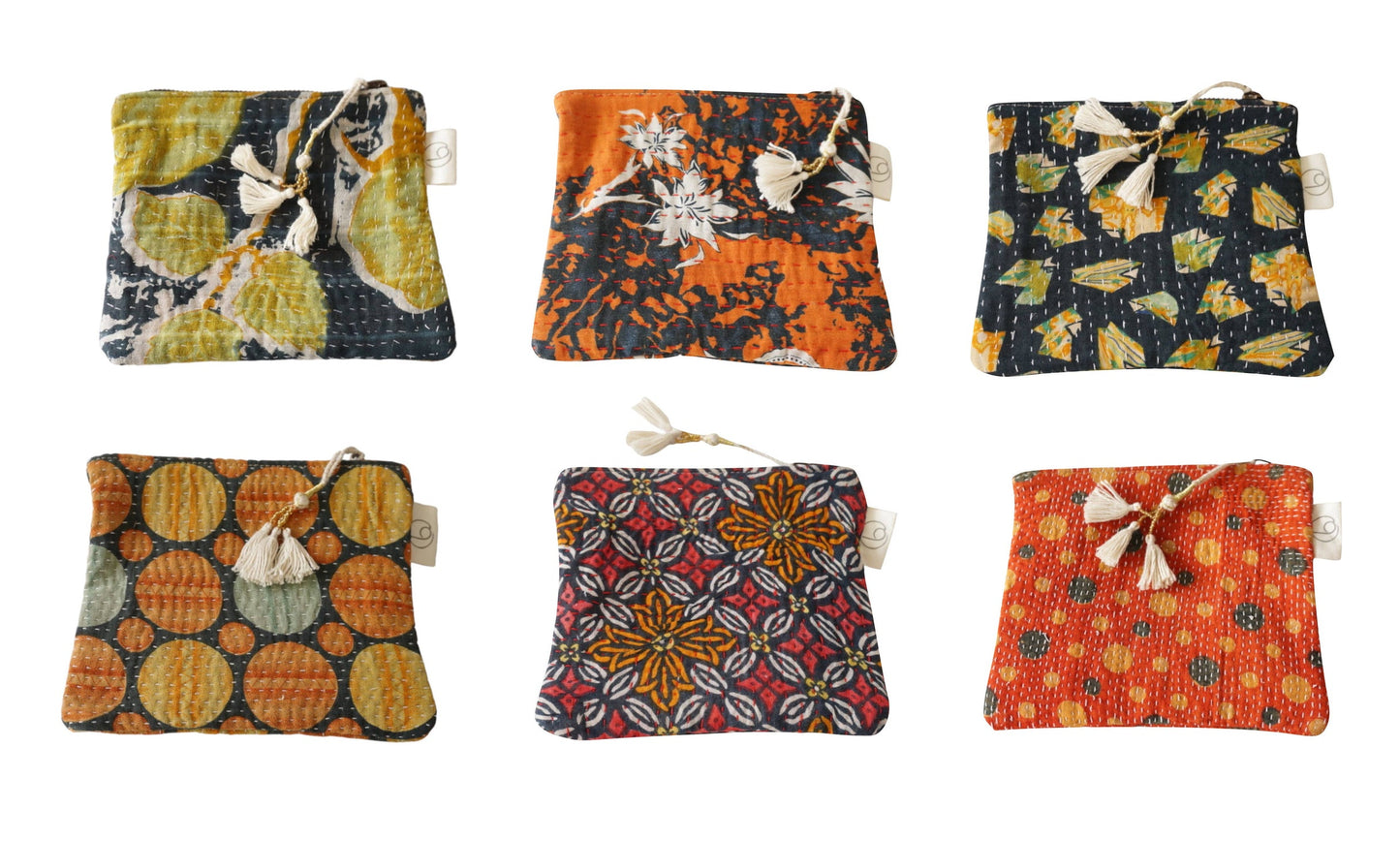 Indian Kantha Purse
