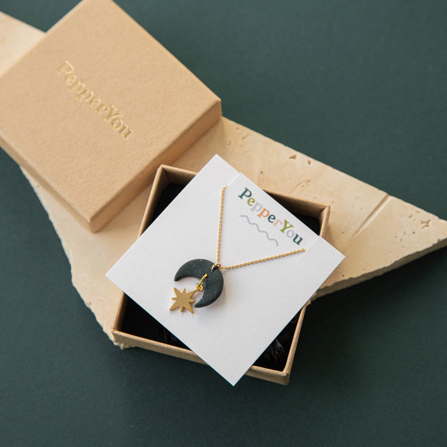 Celestial Star Gold Necklace