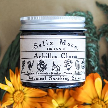 Salix Moon Botanical Body Salve ‘Achilles Charm’ with yarrow & calendula