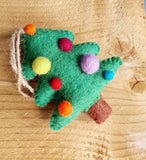 Handmade Felt Christmas Tree Decoration