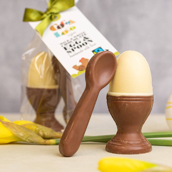 Easter Chocolate Egg & Spoon – Cocoa Loco 100g