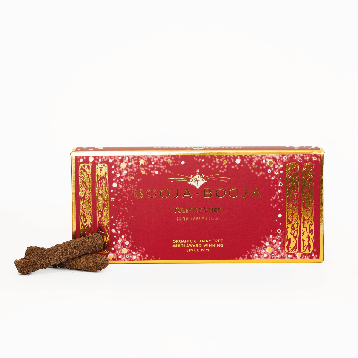 Yuletide Spice Chocolate Truffle Loglets