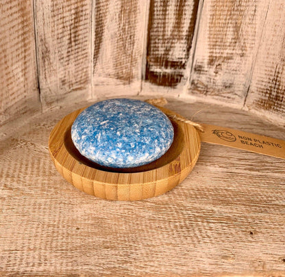 Round Bamboo Soap Dish