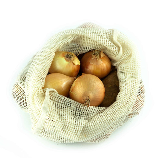 Organic Mesh Cotton Produce Bag (Small) - SW Coast Refills 