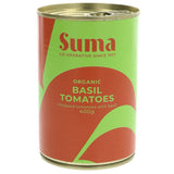 Organic Chopped Tomatoes with Basil - 400g - SW Coast Refills 