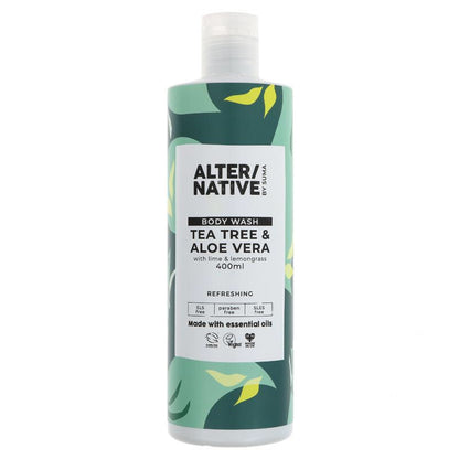 Body Wash Tea Tree & Aloe Vera - SW Coast Refills 