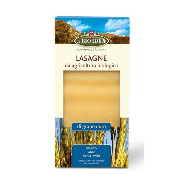 La Bio Idea Organic White Lasagne Sheets - 250g - SW Coast Refills 