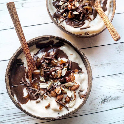 Coconut Buddha Bowl & Spoon Set - SW Coast Refills 