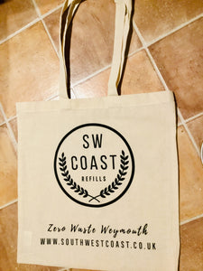 SW Coast Branded Canvas Shopper Bag - SW Coast Refills 