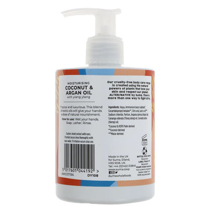 Hand Wash Soap Coconut & Argan Oil - SW Coast Refills 