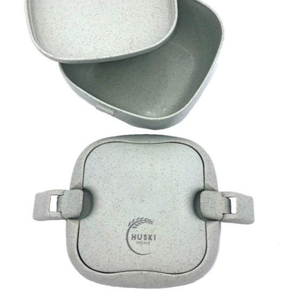 Huski Rice Husk Lunch Box with Carry Handles - SW Coast Refills 
