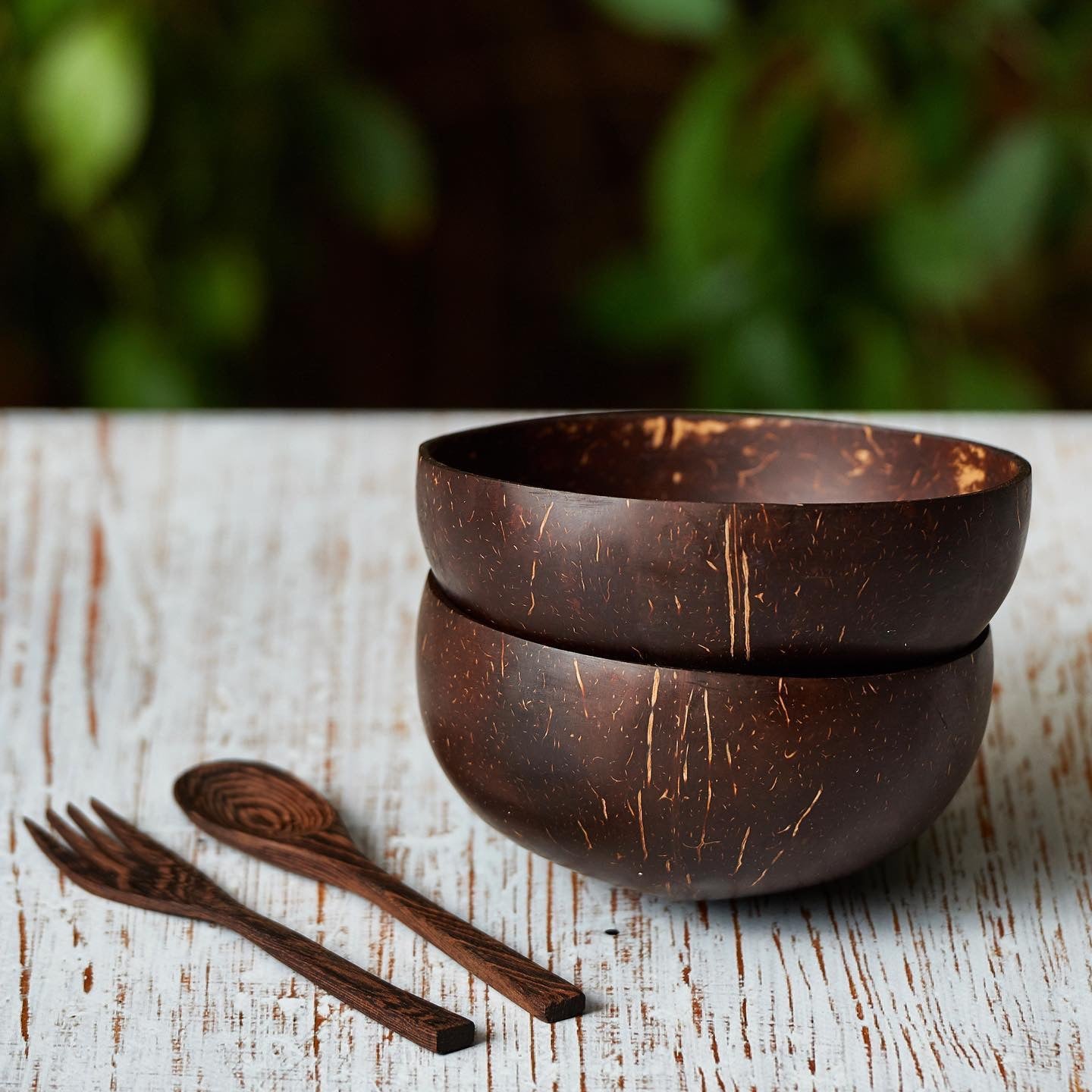 Coconut Buddha Bowl & Spoon Set - SW Coast Refills 