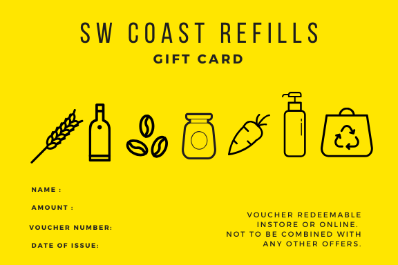 £10 Gift Voucher - SW Coast Refills 