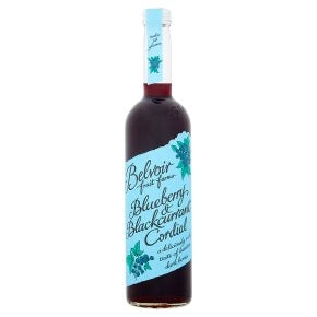 Belvoir Blueberry and Blackcurrant Cordial - 500ml - SW Coast Refills 