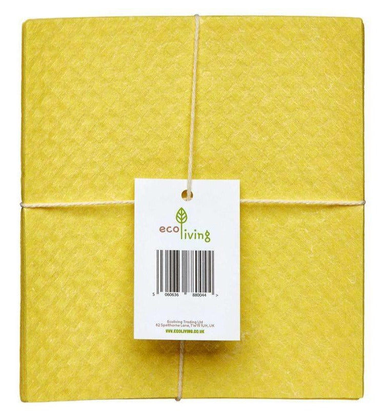 Compostable Sponge Cleaning Cloths - 4 pack