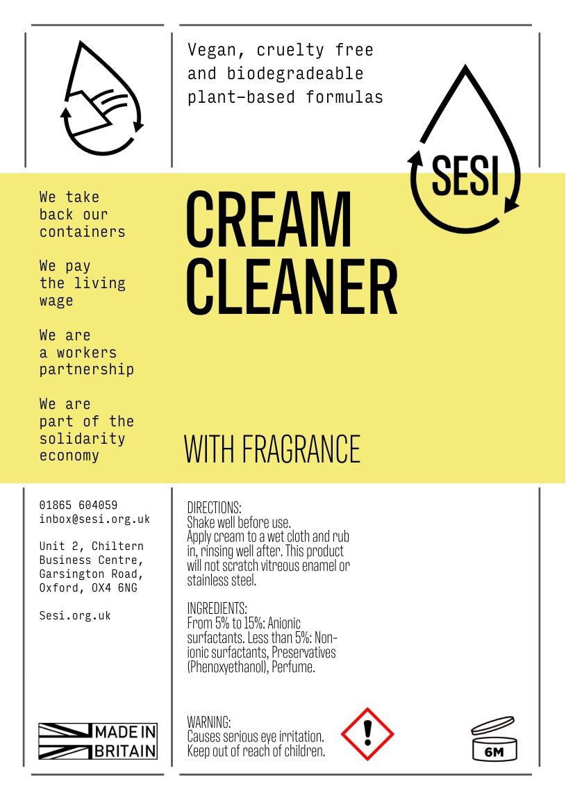 SESI Cream Cleaner Refill - SW Coast Refills 
